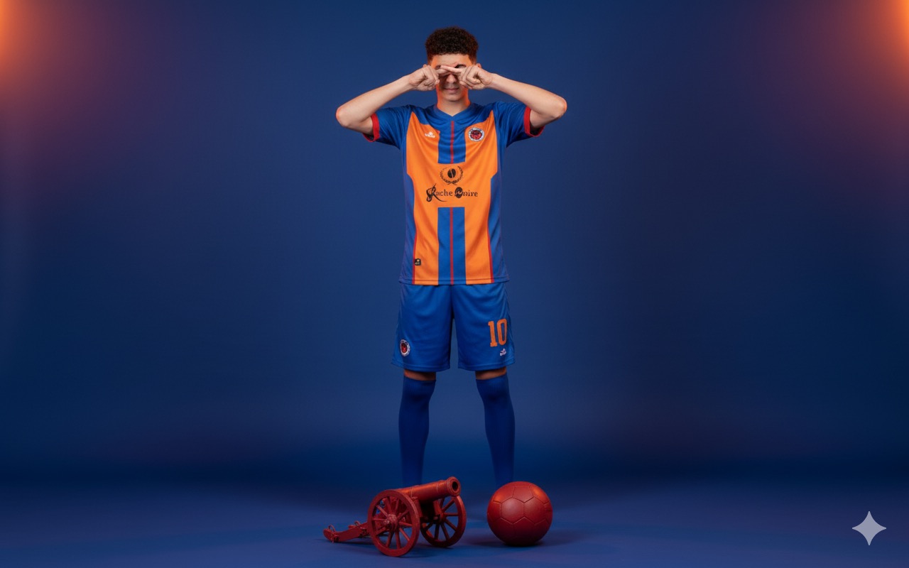 قميص الاحتياطي ازرق